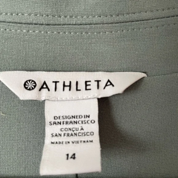 Athleta Eastbound Blazer Jacket Open Ponte Knit Business Casual Workwear Office - Picture 2 of 10